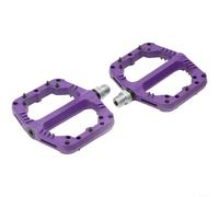 SMZhomeone 2 paia di pedali per mountain bike in nylon con ampia piattaforma antiscivolo e cuscinetti sigillati DU, asse in acciaio al cromo-molibro, per mountain bike, ciclismo, sport all'aria aperta