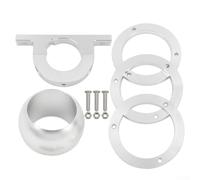 SMZhomeone 2 Pollice Base Girevole Montaggio A Pavimento Alluminio Lucido Keyed Colonne Colonna Sterzo Per Chevrolet Per Pontiac Per Cadillac Per Buick Per Oldsmobile E 2 Pollice Aftermarket Colonne