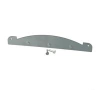 SMZhomeone 3 pezzi per piastra diffusore di calore in acciaio per PitBoss Austin XL per Pro Series PB1100 1000 per RANCHER XL, deflettore termico nero argento per grigliare uniformemente (deflettore