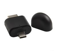 SMZhomeone Adattatore wireless 2 in 1 per CarPlay e Android Auto, converte la connessione cablata in wireless con trasmissione stabile a 5,8 GHz, interfaccia BT e Type-C