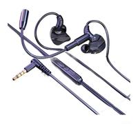 SMZhomeone Auricolari cablati da gioco con microfono staccabile, suono surround stereo HiFi 7.1, comode punte in silicone, cavo da 1,2 m per sport competitivi (A)