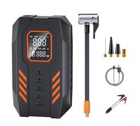 SMZhomeone Auto Jump Starter12V Auto Jump Starter E Pompa di Aria per COMBO, 8000A Picco 150Psi Gonfiaggio Pneumatici Con Lcd, Ricarica Veloce Tipo-C, Kit Per Assistenza Stradale