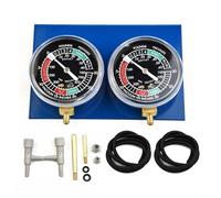 SMZhomeone Carb carburatore vuoto bilanciatore manometro 2 cilindri moto carburatore vuoto calibro bilanciatore sincronizzatore strumento W/tubo kit 15 cm x 10 cm