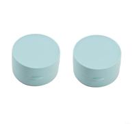 SMZhomeone Confezione da 2 portasapone da viaggio con coperchio, custodia in plastica sigillata impermeabile, compatta e portatile per campeggio all'aperto, dormitorio scolastico, verde, blu, rosa