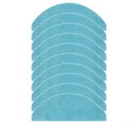 SMZhomeone Confezione da 4 panni in microfibra per Blaupunkt per robot aspirapolvere Bluebot Plus, lavabili per peli di animali domestici e pavimenti duri, blu (confezione da 10)