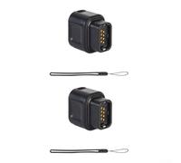 SMZhomeone Convertitore caricatore deragliatore posteriore per bicicletta, USB-C a 4 pin, per Shimano-DI2 12 velocità (R9270/R9250/R8170/R8150/R7170/RX825) (2 pezzi)