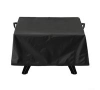 SMZhomeone Copertura impermeabile per forno per pizza Cozze 90347 XXL da 43 cm, tessuto Oxford 420D, copertura per griglia esterna con fibbie regolabili, 61 x 61 x 28 cm, nero