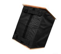 SMZhomeone Copertura per alveare apicoltura, 600D Oxford cinghia regolabile isolante per scatole a nido d'ape, scudo termico invernale, nero, 60 x 195 cm