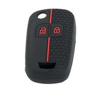 SMZhomeone Custodia in silicone per chiave Opel Corsa D E Astra J a 2 pulsanti per smart Remote Shell Soft inodore facile da pulire protezione per conducenti