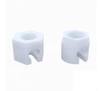SMZhomeone Dado di ricambio per macchine per soda per liquore, facile, per cristallo, per Terra 1.0 e 2.0, tappo bianco in plastica per accessori per elettrodomestici da cucina