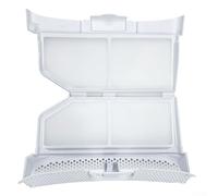 SMZhomeone Filtro per pelucchi per Bosch Siemens Dryer 752387 IQ300 IQ500 IQ700 per ISensoric Serie 4 Serie 6 per Avantixx Parte di ricambio in plastica bianca (1 confezione)