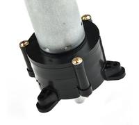 SMZhomeone Generatore manuale di alimentazione DC 6V 12V 24V con efficiente ingranaggio planetario, carico massimo 20W, design compatto nero argento per test idroelettrici e insegnamento