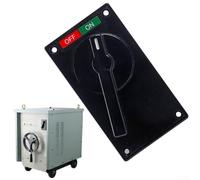 SMZhomeone Interruttore saldatrice KDHS-80A con terminali in rame ad alta purezza ed etichette di sicurezza a doppio colore per saldatori AC BX1-500 più vecchi per un funzionamento affidabile (80a)