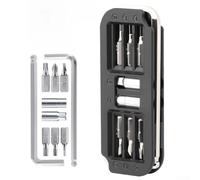 SMZhomeone Kit di attrezzi per la manutenzione della bicicletta, 10 in 1, per chiavi a bussola in acciaio CRV, con copertura magnetica, design compatto e portatile, per riparazione di bici da strada e