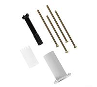 SMZhomeone Kit prolunga valvola doccia 1 pollice modello 14048000 per Grohe per Smartbox e Grohtherm Smartcontrol miscelatori, struttura in ottone Pp gomma, supporto 3 uscite acqua per