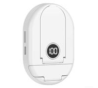 SMZhomeone Mini supporto per telefono senza fili altoparlante sonno trasmette onde sonore attraverso le vibrazioni per il relax (bianco)