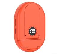 SMZhomeone Mini supporto per telefono senza fili altoparlante sonno trasmette onde sonore attraverso le vibrazioni per il relax (arancione)
