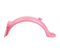 SMZhomeone Parafango posteriore e fanale posteriore per scooter elettrico Xiaomi Pro/Pro2, in ABS, PC, accessorio sicuro per guida notturna, colore bianco (giallo)