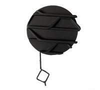 SMZhomeone Paraurti anteriore Gancio di Traino Occhio Copertura Cap Abs Nero Ricambio Adatto Per Toyota Per Yaris Iii 2014-2017 Oem 52127-0D530 52127-0Db00 Per Riparazione Veicoli Uso Garage