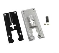 SMZhomeone Piastra di base in alluminio per seghetto alternativo modello 4304, set di ricambio stabile con piastra di pressione e viti per attività di taglio sicure