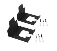 SMZhomeone Portautensili da giardino, 2 pezzi, organizer per attrezzi da garage, supporto per montaggio a parete, supporto per decespugliatore con cuscinetto in gomma per garage cortile capanno per