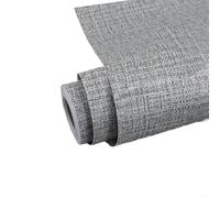 SMZhomeone Rotolo rimovibile del rivestimento murale del PVC della decorazione interna moderna 40X1000cm grigio profondo per la camera da letto del salone