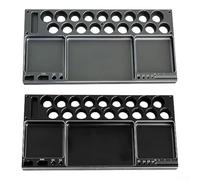 SMZhomeone Soluzione di archiviazione efficiente con rack in metallo RC per organizzare cacciaviti, tronchesi, pinze e mantenere pulito lo spazio di lavoro per le attività di assemblaggio del modello