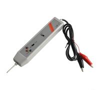 SMZhomeone Sonda logica ad alta frequenza per tester RESPONSE con funzione di memoria impulsi e indicatori LED per DTL per circuiti TTL CMOS, nero bianco, adatto per officina elettronica