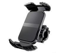 SMZhomeone Supporto per cellulare per moto, staffa affidabile per comunicare le mani sulla strada (manubrio)
