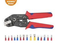 SN-02C Set di strumenti per crimpare cavi Filo isolato Connettori elettrici versatili Terminali a forcella ad anello Kit di assortimento capicorda per cavi