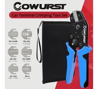 SN-58B Pinza a crimpare per terminali automobilistici da 7,5 pollici, ganasce sostituibili, compatibile con terminali per computer e terminali a molla