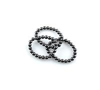 SN NATURSTEIN UG - Bracciale di Shungite Galassia | Pietra preziosa e curativa originaria della Carelia - 3 Unità