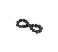 SN NATURSTEIN UG - Bracciale di Shungite | Pietra preziosa e curativa originaria della Carelia, Perla Nera