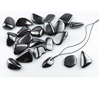 SN NATURSTEIN UG - Shungite Pietra Lucida 500g 2-4 cm + Collana | Pietra preziosa e curativa originaria della Carelia - Protezione Radiazioni Cellulare e EMF