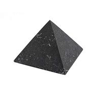 SN NATURSTEIN UG - Shungite Piramide Non Lucida | Pietra preziosa e curativa originaria della Carelia - Protezione Radiazioni Cellulare e EMF - 15 cm