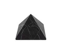 SN NATURSTEIN UG - Shungite Piramide Non Lucida | Pietra preziosa e curativa originaria della Carelia - Protezione Radiazioni Cellulare e EMF - 7 cm