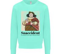Snaccident Divertente Junk Food Dieta Perdita di Peso Uomo Felpa Maglione