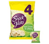 Snack a Jacks Sour Cream & Chive Rice Cakes 4 x 22g