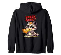 Snack BANDIT Carino Raccoon Pizza 90s Cartoon Style Felpa con Cappuccio