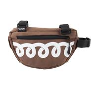 Snack Bicicletta Telaio Borsa W/Cerniera Tasca + Gancio E Anello Cinghie: