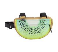 Snack Bicicletta Telaio Borsa W/Cerniera Tasca + Gancio E Anello Cinghie: Kiwi