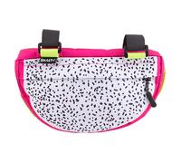 Snack Bicicletta Telaio Borsa W/ Tasca con Cerniera: Dragone Frutta Rosa