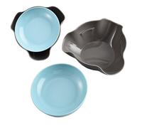 Snack Bowl - di pistacchi a doppio strato | Ciotole da portata per snack, da portata con guscio per arachidi, ciliegie, frutta, caramelle, popcorn | scomparto per rifiuti alimen