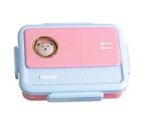 Snack Containers | Stainless Steel Lunch Box with Compartments, Portable Meal Prep Container with Airtight Leakproof Lid, Durable Reusable Lunch Storage for School, Office, Picnic, Travel, Kids