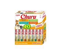 SNACK CREMOSO PER GATTI CHURU AL POLLO 40 STICK 14G VARIETÀ CIBO UMIDO