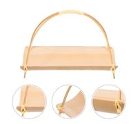 Snack in bambù vassoio dessert dessert piastra multi-funzione alimentazione da