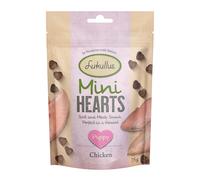 Snack Lukullus Puppy "Mini Hearts" Pollo senza cereali Snack per cane - 75 g