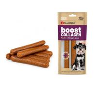 Snack per cani - Bastoncini per cani - Boost Salsiccia con pollo & collagene - Supporto per articolazioni - 2 x 100 g - Flamingo