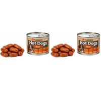Snack per cani - Bastoncini per cani - Flamingo Cocktail Mini Salsicce con manzo - 12 pezzi 120 g - senza zucchero - senza coloranti e aromi artificiali - prodotto in Europa (Confezione da 2)