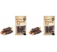 snack per cani - bastoncini per cani - hapki pure osso - yak - cura dentale - 100g (Confezione da 2)